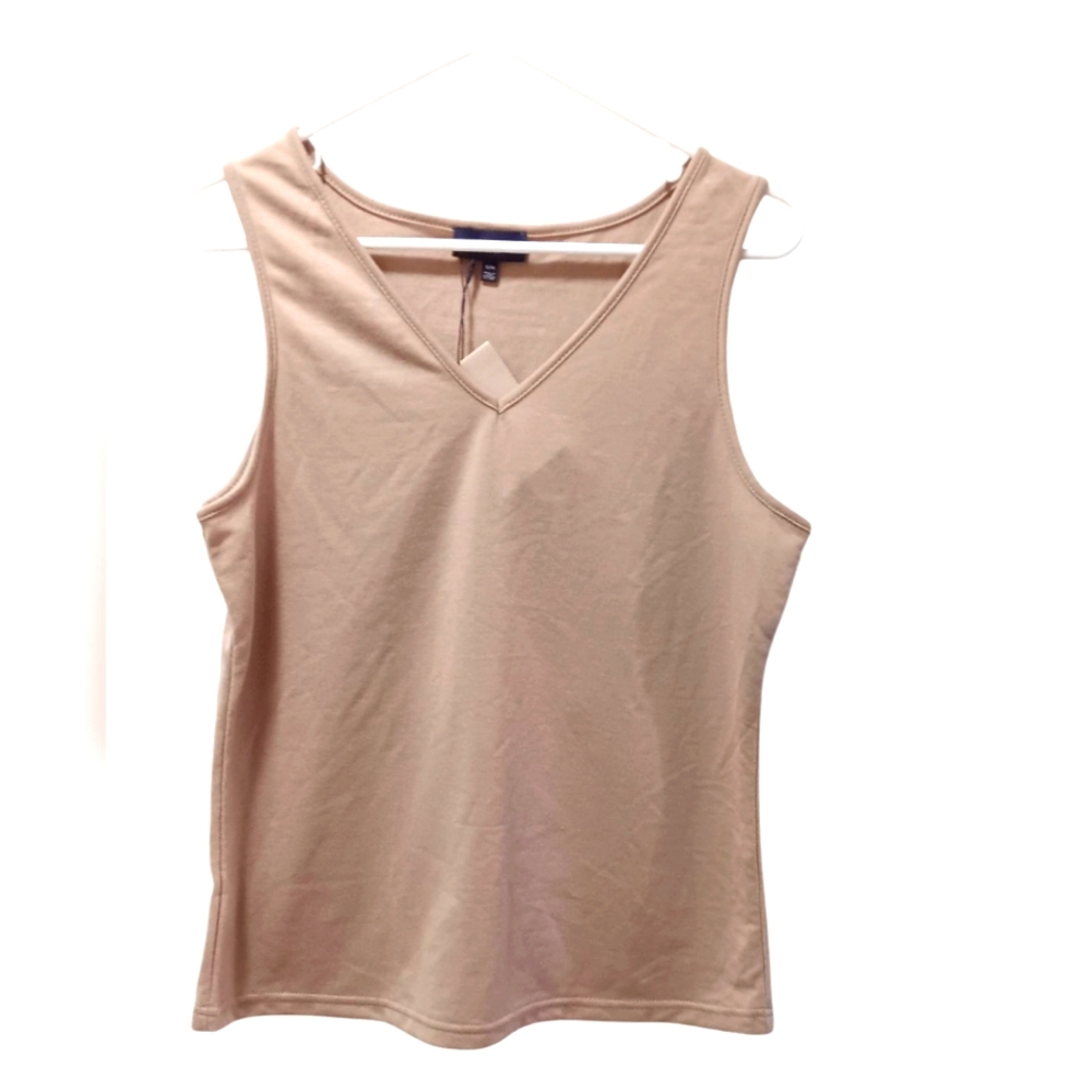 - V-Neck Tan Women's Lounge Tee NWT